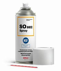 Многофункциональная силиконовая смазка EFELE SO-882 Spray с пищевым допуском