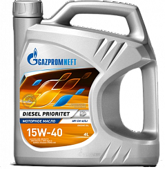Gazpromneft Diesel Prioritet 15W-40 API CH-4/SL